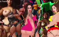 Bbw زوجة مص والإسكات على بي بي سي.