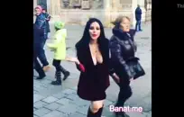 سخيف الحمار هذه الفتاة ضيق.